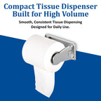 San Jamar SANR200XC Locking Toilet Tissue Dispenser, Plastic, 1 Count