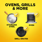 Easy-Off Heavy Duty Oven Cleaner Foam, Removes Grease & Burned-On Food, For Ovens, Grill Grates & More 14.5oz