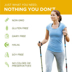 Noor Vitamins Halal Vitamin D, Halal Vitamin D3, 5000 IU Softgels, Supports Bone, Immune & Heart Health, from Safflower Oil to Maximize Absorption, Non-GMO, Gluten Free & Halal (60 Count)…