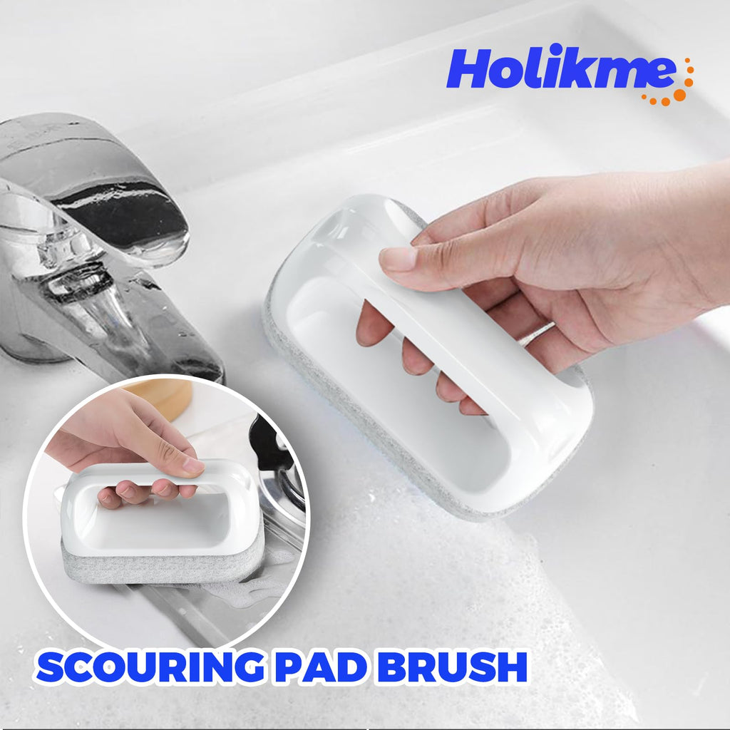Holikme Dish Brush Cleaning Brush Set for Cleaning Groove Gap,Brown