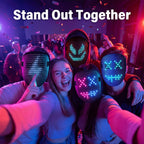 MEGOO Led Light up Mask with Gesture Sensing,Boys Toys Gifts for Kids
