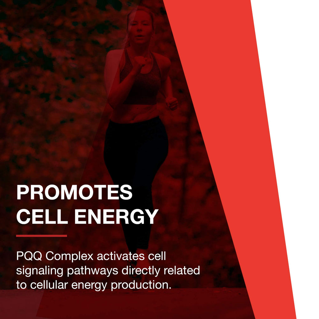 PROTOCOL FOR LIFE BALANCE PQQ Complex - Mitochondrial Health - with CoQ10 & L Carnitine - B Vitamin - Supplement for Energy - 30 Veg Caps