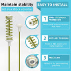[New Upgraded] WA50R5200AW WA50R5400AV WA50R5400AW WA400PJHDWR Washer Suspension Rods Fit for Sam-sung Washer, Replace DC97-16350C DC97-16350E DC97-05280W DC97-16350U DC97-16350J/S by AMI PARTS