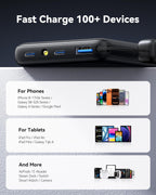 INIU 10000mAh 45W Fast Charging Portable Charger, Smaller Travel Power Bank