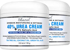 Ebanel Urea Cream 40% plus Salicylic Acid 2%, Foot Cream for Dry Cracked Heels Feet Knees Elbows Hands, Foot Dead Skin Cuticle Callus Remover Toenail Softener, Keratolytic Skin Barrier Repair, 2-Pack