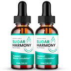 Sugar Harmony Drops, SugarHarmony Blood Formula Support Supplement Drops - Maximum Strength, All Natural Healthy Circulation, Stable Levels & Overall Health, Advanced Sugar Harmony Reviews (2 Pack)