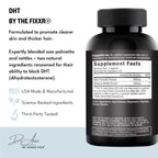 Fixxr DHT Support by Dr. Amie | with Saw Palmetto and Nettles | Acne and Hair Loss Support | 60 Capsules