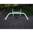 Ladder Stabilizer,Heavy Duty Aluminum Extended Ladder Accessory for Roof Gutter Guard Cleaning Tools,Ladder Stand-Off Wing Span/Wall Ladder Hooks with Non-Slip Rubber Bottom pad.(Patent)