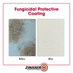 qt Zinsser 276087 White Mold Killing Primer Water-Based Mold Killing Primer