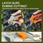 PrunePro® 8.2" Pruning Shears Ultra Sharp Lightweight Bypass Plant Clippers