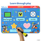 Skillmatics I Can Write Disney Junior Mickey Mouse - Reusable Preschool Learning Activities, Educational Toy and Game, Back to School Supplies, Gifts for Students, Kids, Toddlers Ages 3, 4, 5, 6