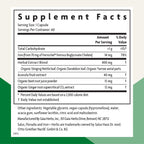 Floradix Iron + Herbs - Iron Supplement for Healthy Energy Support* - Supports Red Blood Cell Formation - Vegan, Non-GMO, Gluten-Free, Soy-Free - 60 Liquid Phyto-Caps