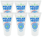 Med-Fit Pain Relief Gel by Polar Frost - Soothe Aches, Sprains, Inflammation, Post-Operative Swelling - Quick Absorbing & Deep Penetrating Relief - Pack of 6