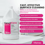 Metrex CaviCide Surface Disinfectant Cleaner, 1 Gallon, 4-Pack