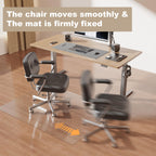 [Thickened to 2.0mm] 60"x75" Computer Chair Mat for Hardwood, PVC Office Mat for Hardwood Floor, Anti-Slip Rolling Chair Floor Protector,Vinyl Mats for Home, Under Desk Mats for Rolling Chairs