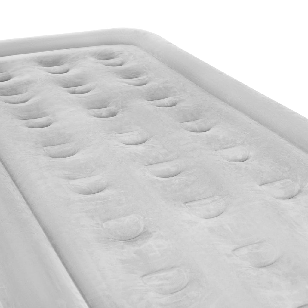 SoundAsleep Products Dream Series Luxury Air Mattress, ComfortCoil Technology, Built-in High Capacity Pump for Home, Camping- Double Height, Adjustable, Inflatable Blow Up, Portable (Twin XL Size)