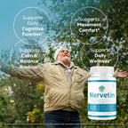 (5 Pack) Nervetin Capsules - Official Nervetin Pills Advanced Premium Formula Maximum Strength, All Natural Ingredients Vitamins for Overall Health & Wellness Reviews, 300 Capsules for 5 Months