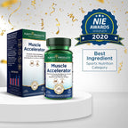 Purity Products Muscle Accelerator 650 mg Patented & Clinically Tested Muscle Accelerator Blend of Ayurvedic Herbal Extracts Promotes Strength, Endurance + Muscle Growth - 60 Veg Caps (3)
