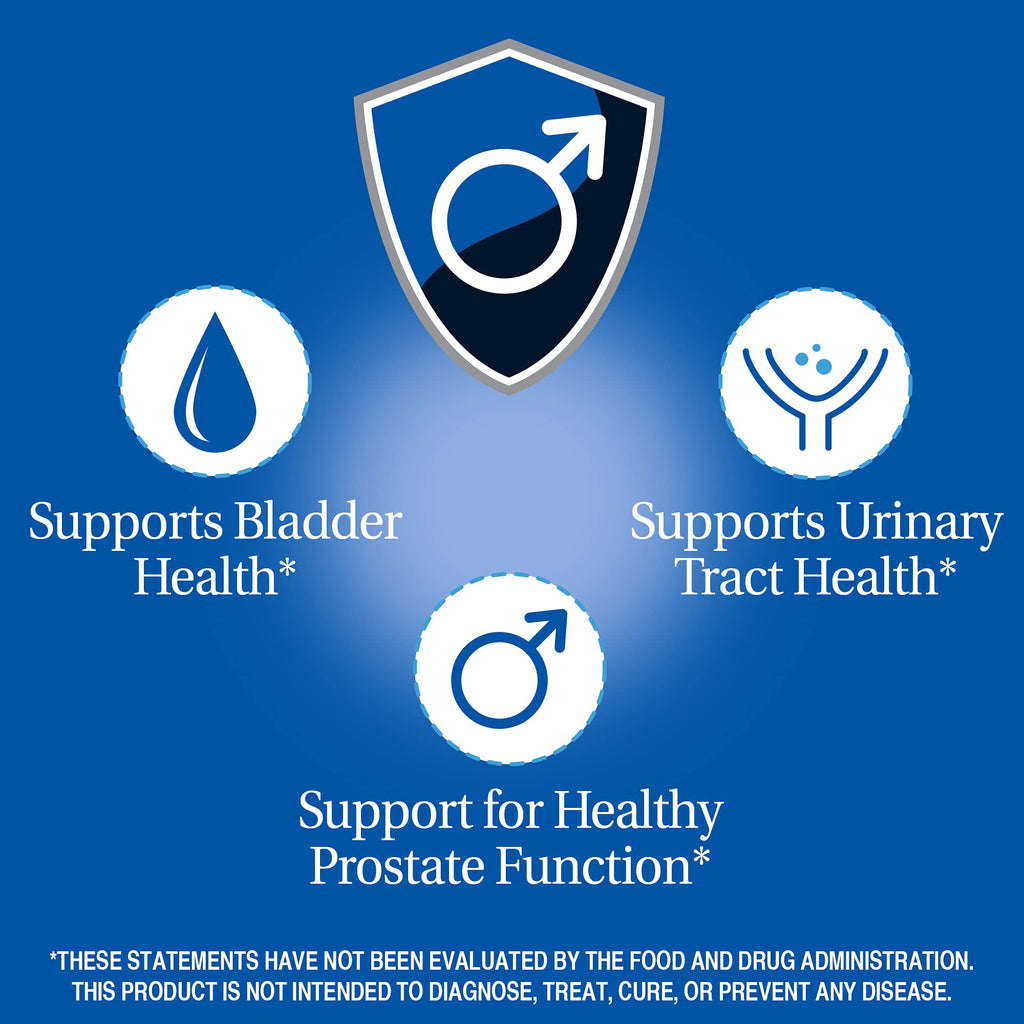 21st Century Prostate Health Supplement for Men, Saw Palmetto, Beta-Sitosterol 125mg, Pygeum, Pumpkin Seed Oil, with Vitamin D3, B6 and Zinc, Gluten Free, 60 Softgels