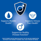 21st Century Prostate Health Supplement for Men, Saw Palmetto, Beta-Sitosterol 125mg, Pygeum, Pumpkin Seed Oil, with Vitamin D3, B6 and Zinc, Gluten Free, 60 Softgels