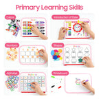 HumorPlay Busy Board Montessori Toys for Toddler Girl Gifts, Sensory Educational Busy Book for Toddlers, Christmas Birthday Gift for Toddler Girl Toys