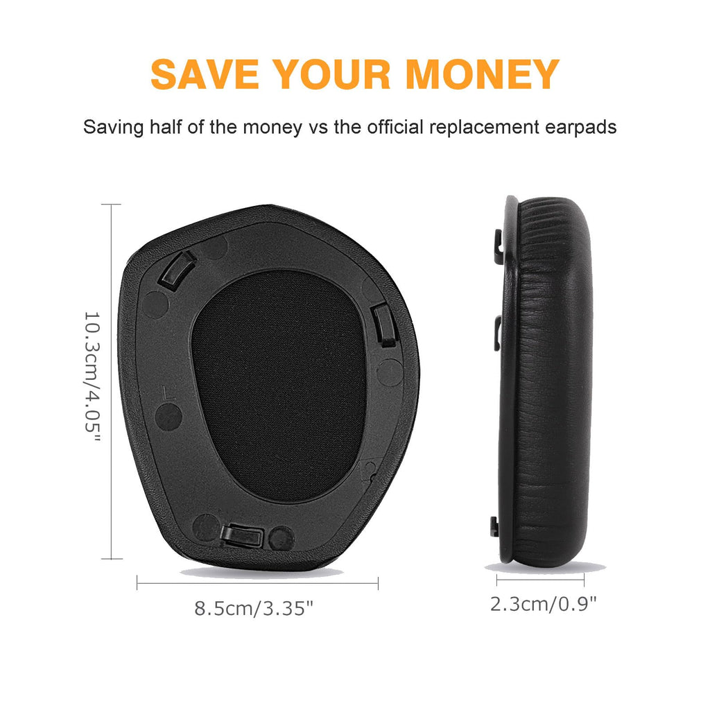 RS 175/HDR 175/TR 175 Replacement Ear Pads Upgrade Headphones Parts, Comfortable RS175 Earpads Cushions Compatible with Sennheiser RS175/RS185/RS195/RS165, HDR175/HDR185/HDR195/HDR165/TR175 Headphones