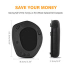 RS 175/HDR 175/TR 175 Replacement Ear Pads Upgrade Headphones Parts, Comfortable RS175 Earpads Cushions Compatible with Sennheiser RS175/RS185/RS195/RS165, HDR175/HDR185/HDR195/HDR165/TR175 Headphones