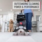 Hoover Prime Professional Carpet Cleaner Solution, 50 oz., Ocean Breeze Scent, Powerful Carpet Shampoo Solution, Remove Tough Stains from Carpet and Upholstery, Pair with Hoover Carpet Cleaner Machine