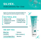 Be Smart Get Prepared SILVEX Wound Gel, 0.5 Fl Oz (Pack of 1), Clear