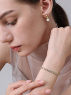 Pearich 14k Gold Filled Tennis Bracelets