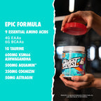 GHOST Intra Workout Powder, Welch's Grape - BCAAs &, EAAs, Nootropics & Hydration - Essential & Branch Chain Amino Acids Supports Muscle Recovery & Focus - Pre, Intra & Post Workout Powders