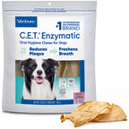 C.E.T. Enzymatic Oral Hygiene Chews for Dogs, Tartar Control, Medium