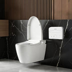 Bertreno Commercial Toilet Seat Cover Dispenser Wall Mount Half-Fold Toilet Seat Cover Holder for Restroom Commercial Bathroom White