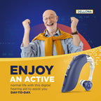 DELLONA High-Performance Hearing Aids for Seniors Severe Hearing Loss, Rechargeable with Noise Cancelling (Pair), 4 Modes - Comfort Design Ear Hearing Aid, PSAP