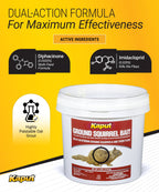 Kaput Ground Squirrel Bait - Effective Fleas & Squirrel Killer with Diphacinone & Imidacloprid - Targeted Pest Control for Outdoor Use, (5 lbs)