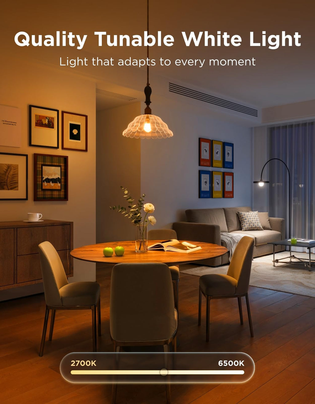 Govee Smart Light Bulbs, A19 LED Light Bulb, 800 Lumen, E26 Base