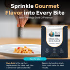 Baja Gold Mineral Sea Salt - Recommended by Gary Brecka - Organic Natural Grain Salt for Cooking & Baking | Low Sodium, Authentic Baja Salt | Ideal for All Culinary Creations | 5 lb. Resealable Bag, 1,500+ Servings