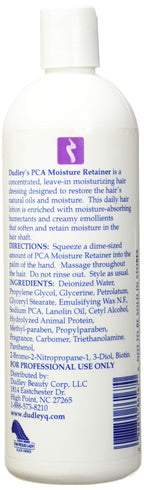 Dudley's Pca Moisture Retainer Moisturizer for Unisex, 16 Ounce