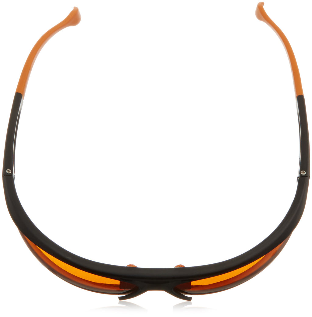 NoBlue Blue Light Blocking Safety Sunglasses for Sleep, Gaming & Screens – Amber Lenses Block 99.9% Blue & UV, ANSI Z87.1 Certified, Relieve Eye Strain & Support Deeper Sleep