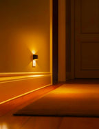 L LOHAS LED Night Light 2 Pack, Night Lights Plug into Wall, Dusk to Dawn Sensor Nightlight, 3 Level Brightness Adjustable, 1600K Amber Light, Mood Lighting
