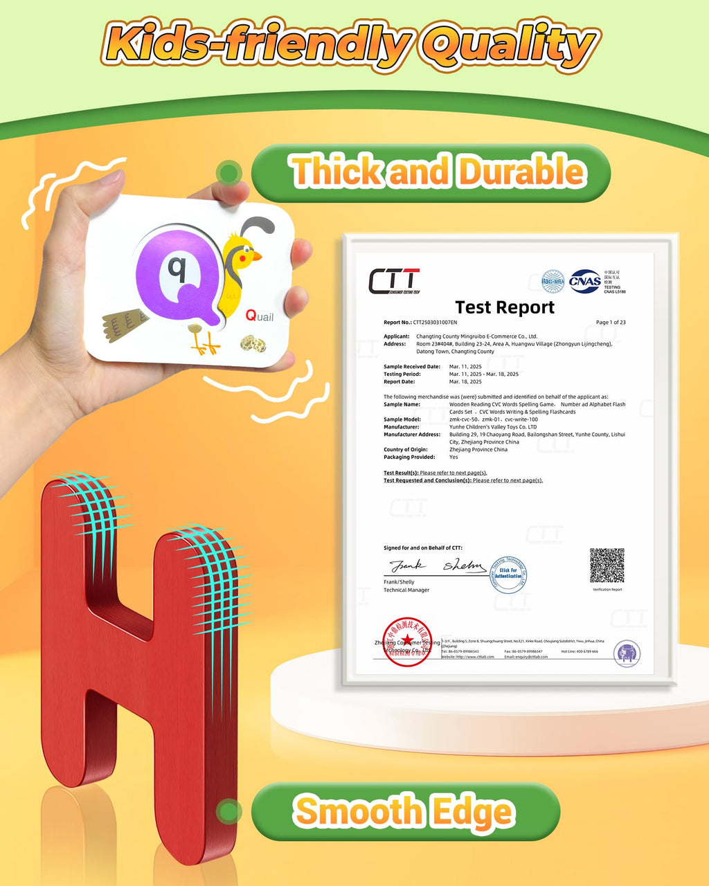 Gojmzo Alphabet Flash Cards, ABC Learning Toys for Kids 3-5, Wooden Letters Number Blocks Sight Words Matching Game, Toddler Preschool Learning Activities, Montessori Educational Toys for 3+ Year Old