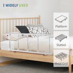 CanFord Bed Rails for Elderly Adults Safety, Folding Bed Assist Rail Handle for Seniors & Surgery Patients, Fall Prevention Safety Hand Guard Fit King, Queen, Full, Twin(Tool-Free Assembly), 48"x17.2"