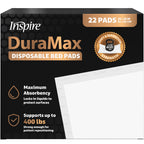 Inspire Extra Large Super Absorbent Disposable Bed Pads for Incontinence Ultra Thick and Absorbent Bed Pads Disposable Adult | Puppy Pads | Pee Pads for Adults (Duramax 36" x 36")