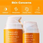 Paula's Choice C5 Super Boost Face Moisturizer with 5% Vitamin C & Squalane, Daily Face Lotion for Discoloration, Uneven Tone, Fine Lines & Breakout-Prone Skin, Fragrance-Free, 1.7 Fl Oz