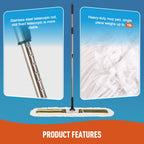 CLEANHOME 36" Commercial Dust Mop for Hardwood Floors, Tile, Laminate