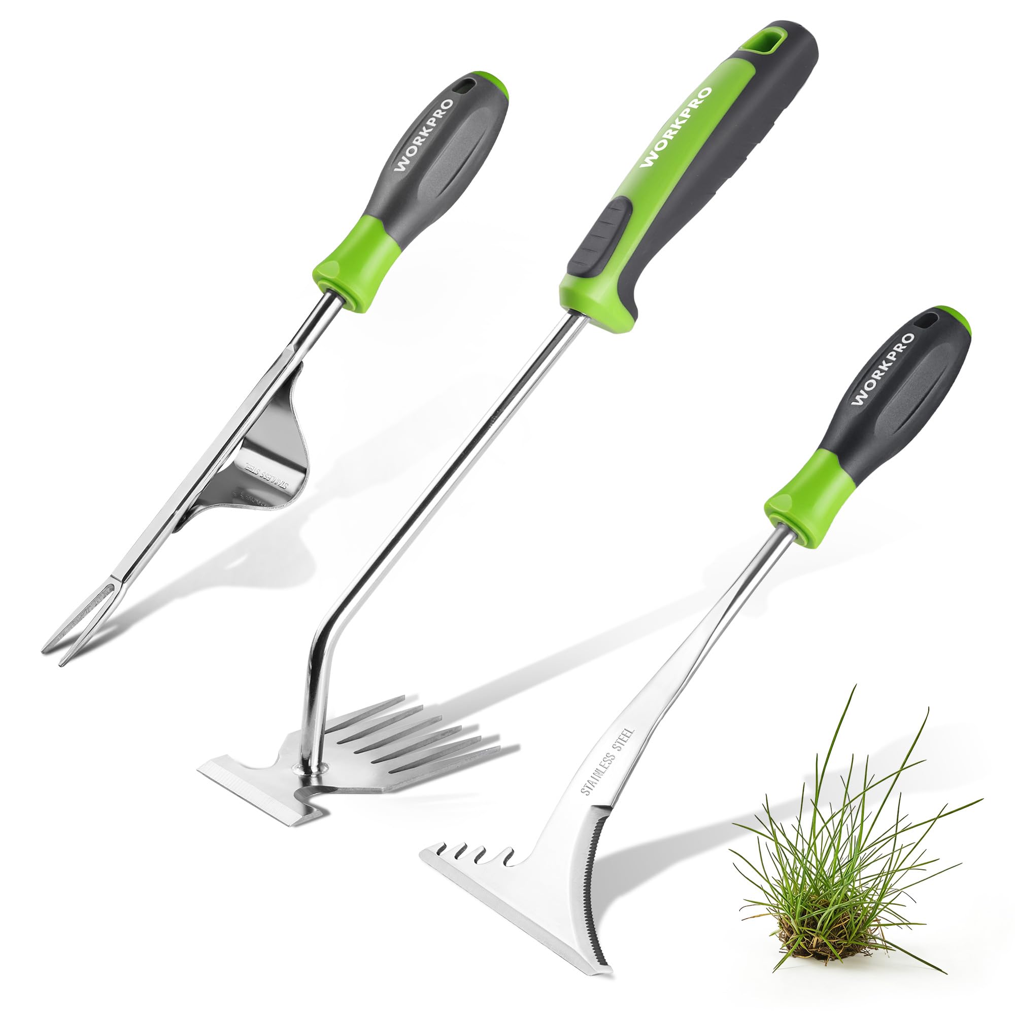 WORKPRO 3-Piece Weed Puller Tool Set