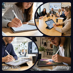 JAMJAKE Stylus Pen for iPad 6-11th Gen 2X Fast Charge, Palm Rejection-White