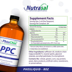 Nutrasal PhosChol Liquid Concentrate, 3000mg – 8 oz.