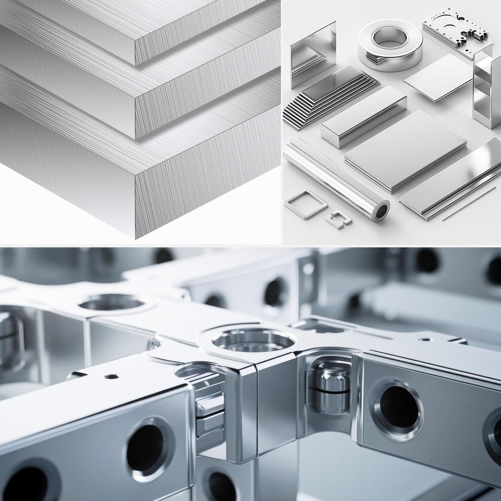 1/4Inch Thick Aluminum Sheet Plate, 10" x 10" Heavy Duty Aluminum Plates