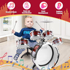 Kids Drum Set for Toddlers 3-5 - Musical Instruments Toys Birthday Gifts